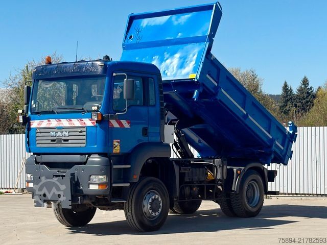 Ανατρεπόμενο φορτηγό MAN TGA 18.410 * Kipper 4,10 m * 4x4 * TOPZUSTAND