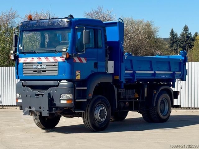 Ανατρεπόμενο φορτηγό MAN TGA 18.410 * Kipper 4,10 m * 4x4 * TOPZUSTAND