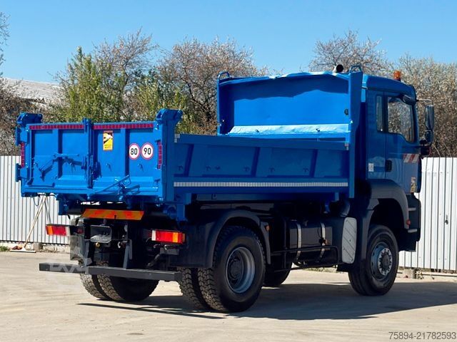 Ανατρεπόμενο φορτηγό MAN TGA 18.410 * Kipper 4,10 m * 4x4 * TOPZUSTAND