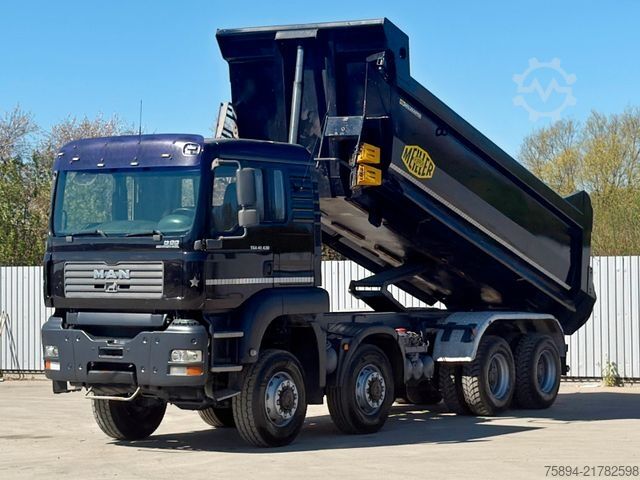 Ανατρεπόμενο φορτηγό MAN TGA 41.430 * KIPPER * 8x8 * TOP