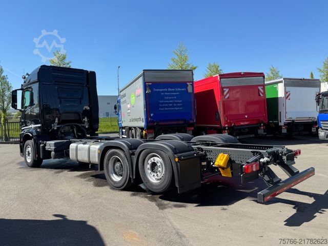 Teherautó alváz MERCEDES-BENZ ACTROS 2546  / LENKACHSE / RADSTAND 5,2 m / PTO