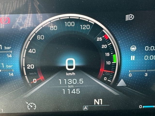 Teherautó alváz MERCEDES-BENZ ACTROS 2546  / LENKACHSE / RADSTAND 5,2 m / PTO