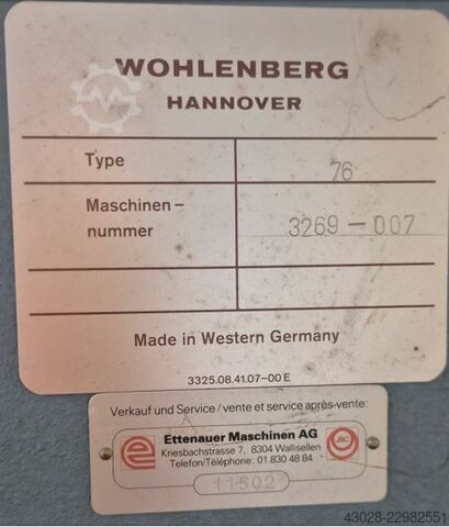  WOHLENBERG 76