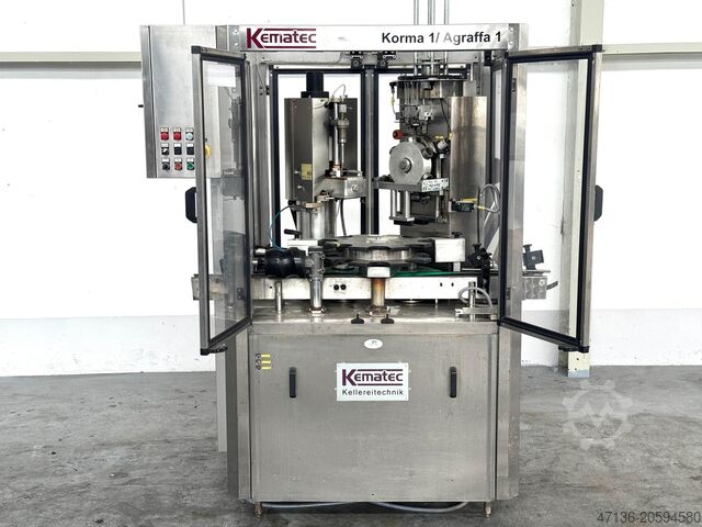 Sektkurker & agraffeerapparaat KEMATEC Karma 1/Agraffa 1