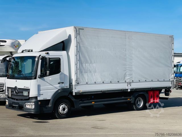 LKW mit Getränkeaufbau MERCEDES-BENZ ANTOS 2540 L / 2 x LBW / KOMPLETTZUG / 36 PAL