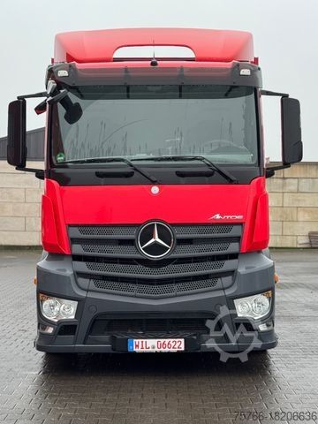 LKW mit Getränkeaufbau MERCEDES-BENZ ANTOS 2540 L / 2 x LBW / KOMPLETTZUG / 36 PAL