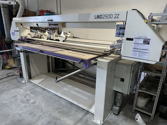 Levigatrice a nastro lunga NS Maquinas LMD2500 2Z