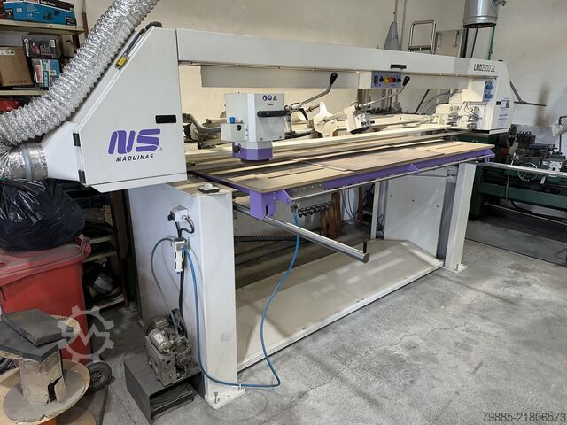 Levigatrice a nastro lunga NS Maquinas LMD2500 2Z