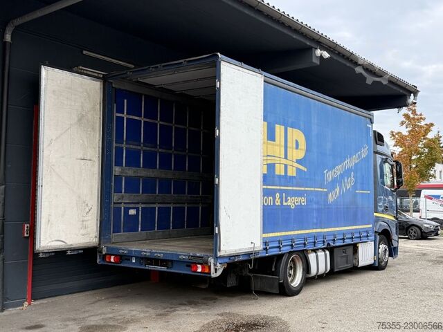 Camión plataforma con toldo MERCEDES-BENZ Actros 1842 Fg L/nR Retarder AHK ACC Mega Jumbo