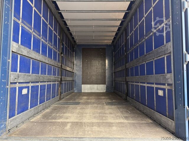 Camión plataforma con toldo MERCEDES-BENZ Actros 1842 Fg L/nR Retarder AHK ACC Mega Jumbo