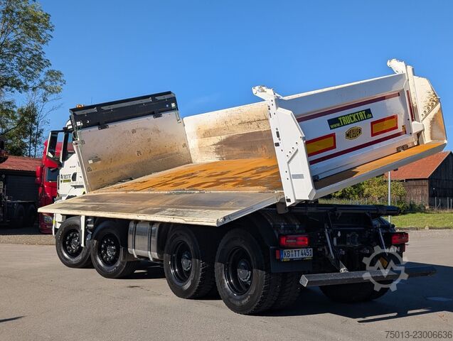 Driezijdige kipper MAN TGS 35.520 8x4, 1 Liege, MEILLER Bordmatic,MIETE