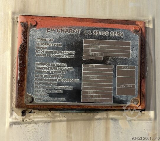 Bitumenlagersilos Ets Charlot 