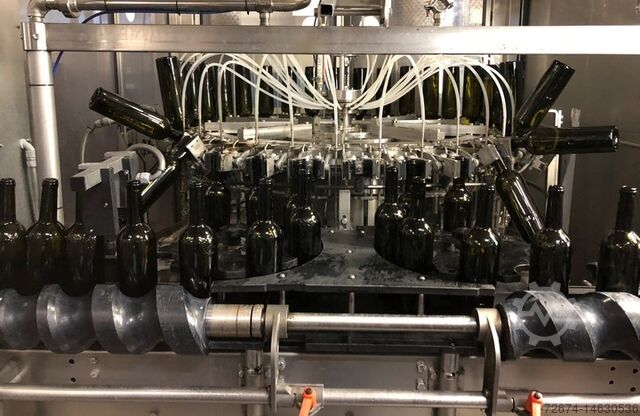 Máquina de producción de bebidas Bottling Bertolaso Wine 6.000 bph Bottling Complete Wine Line