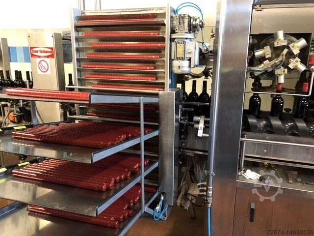 Máquina de producción de bebidas Bottling Bertolaso Wine 6.000 bph Bottling Complete Wine Line