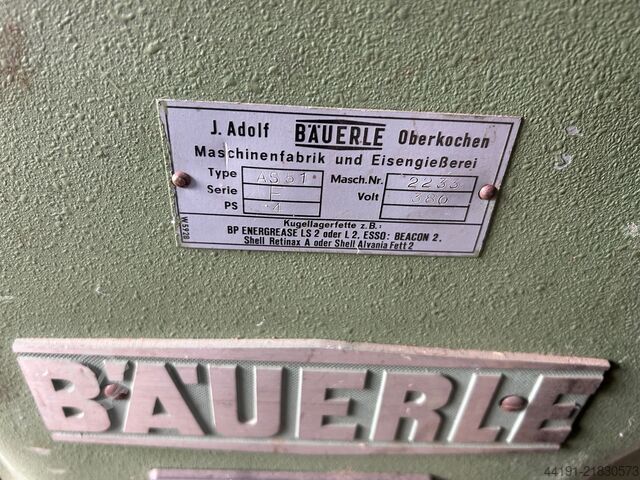 Cepillo regruesadora Bäuerle AS 51 Bäuerle AS 51