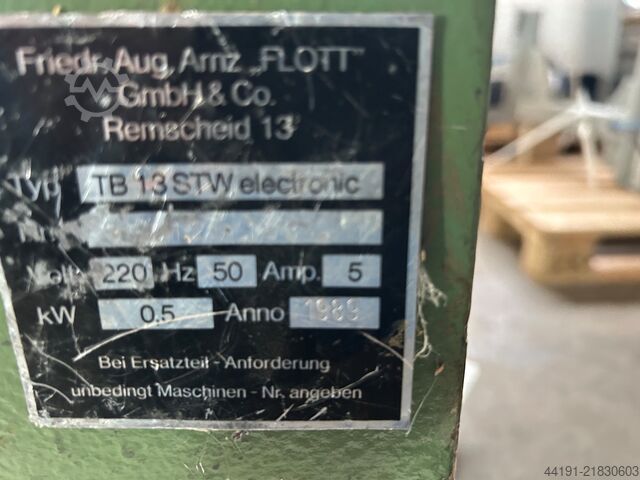 Masa tipi matkap makinesi FLOTT TB 13 ST W electronic FLOTT TB 13 ST W electronic
