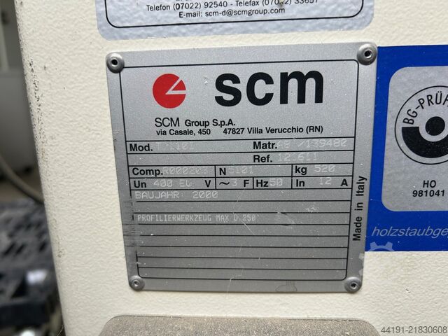 Fresadora con eje inclinable SCM T 110 i SCM T 110 i