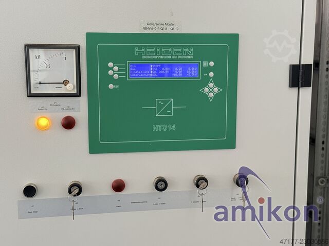 HEIDEN Infeed Test System ES1.3 Hochleistungs-Gleichstromprüfanlage 500 kW / 3x400V / 1000V 800A HEIDEN power HTS14-500-1002