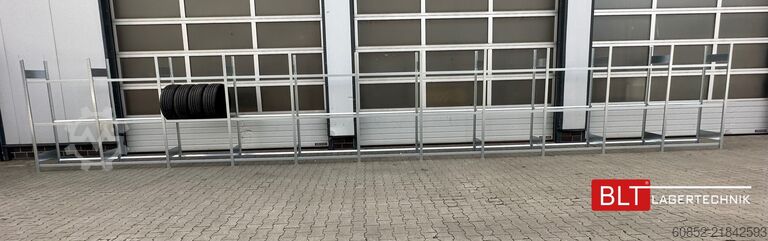 Modulaire plank ca. 34,56 lfm. Reifenregale META für bis zu 360 Reifen! Neuware