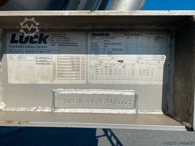 Kiperska poluprikolica  LUECK