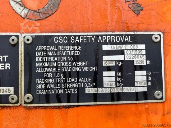 Wissellaadbak-oplegger KöGEL KüHLWECHSELPRITSCHE, DOPPELSTOCK, CARRIER