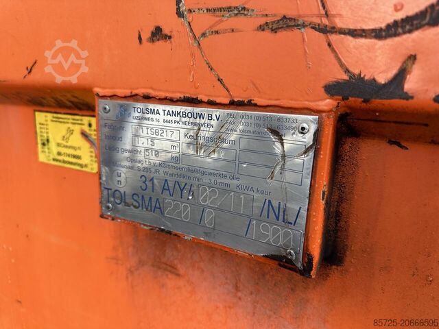 Brandstoftankwagen  Dieseltank  - Gebruikt