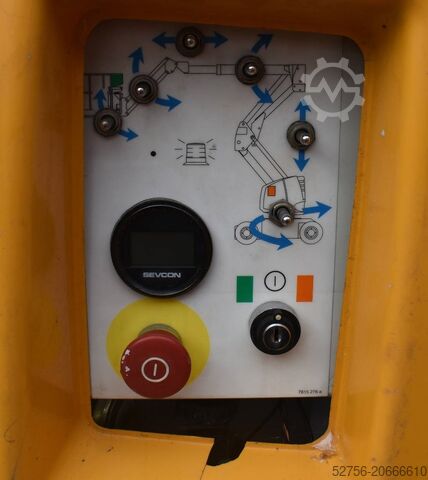 Plate-forme de travail télescopique articulée Haulotte HA 15 IP