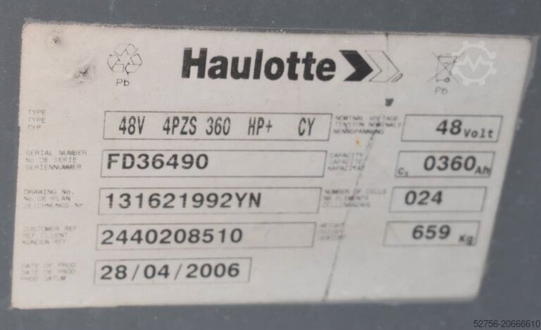 Plate-forme de travail télescopique articulée Haulotte HA 15 IP