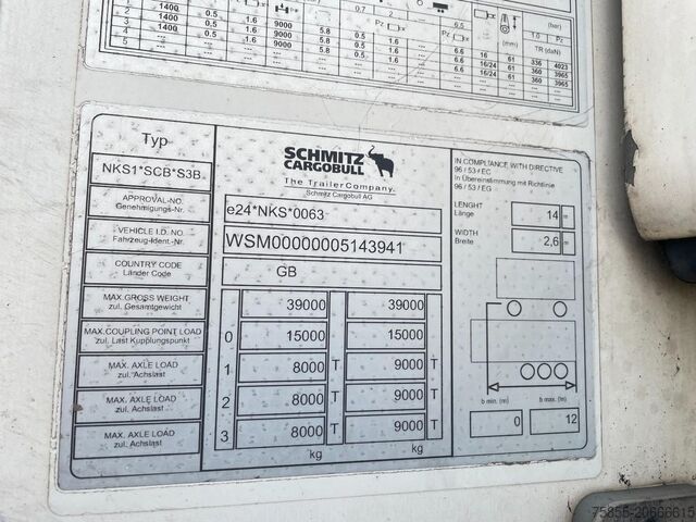 Trasporto refrigerato/congelato Schmitz Cargobull Fridge Thermoking SLXe Spectrum / Multitemp / S...
