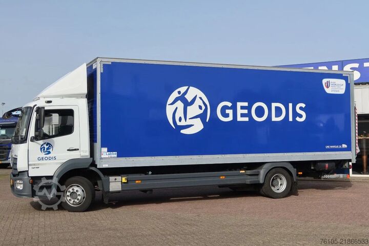 βαλίτσα Mercedes-Benz Atego 1218 1218 L Bak+Klep Dhollandia 1500 kg