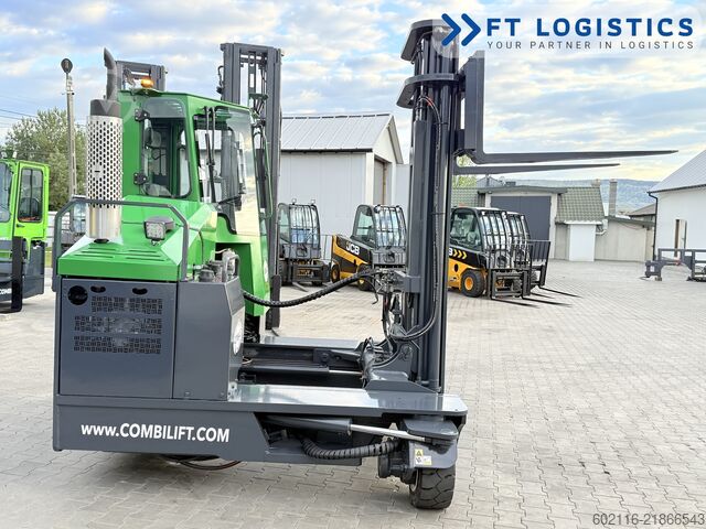 Dört yollu forklift Combilift C4000 GAS DUPLEX 4100 FREE-LIFT CABIN