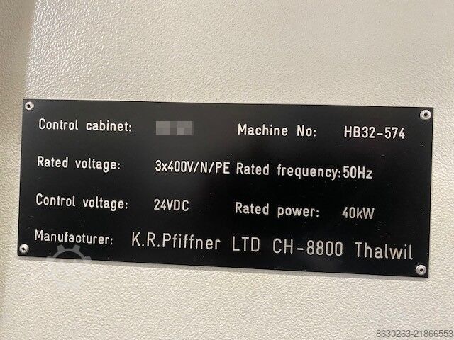 Maşină de transfer Pfiffner HYDROMAT HB32-574