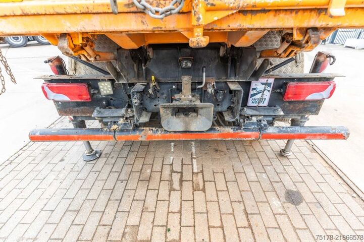 Ανατρεπόμενο όχημα με γερανό MAN TGS 35.400 BL -8x4H-6+ PM 38.5 SP-LC/7x