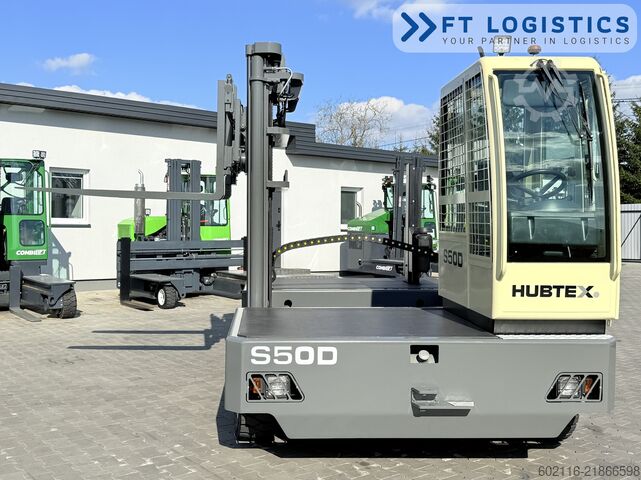 Wózek widłowy boczny Hubtex S50D TRIPLEX 6300 FREE-LIFT PLATFORM1600