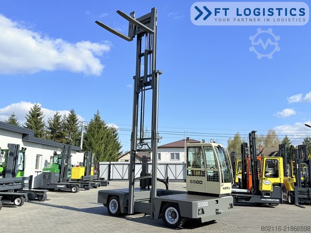 Wózek widłowy boczny Hubtex S50D TRIPLEX 6300 FREE-LIFT PLATFORM1600