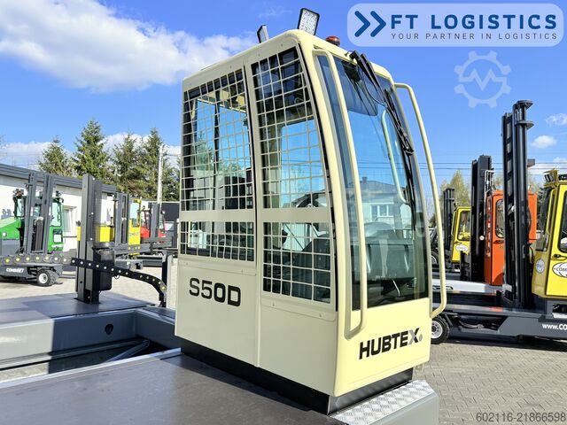 Wózek widłowy boczny Hubtex S50D TRIPLEX 6300 FREE-LIFT PLATFORM1600