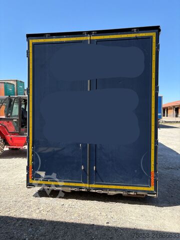 Výměnná nástavba s plošinou a plachtou Wecon Jumbo Verzinkt 3m Innen Hubdach