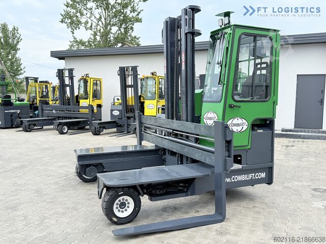 Dört yollu forklift Combilift C4500 DIESEL DUPLEX WIDE FORK POSITIONER