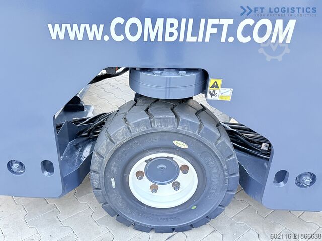 Dört yollu forklift Combilift C4500 DIESEL DUPLEX WIDE FORK POSITIONER