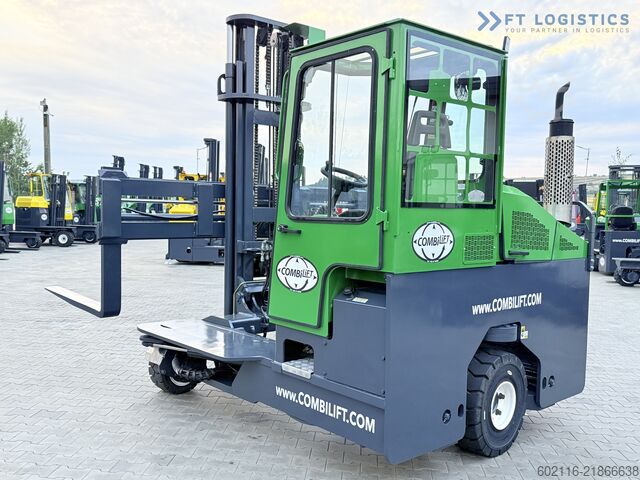 Dört yollu forklift Combilift C4500 DIESEL DUPLEX WIDE FORK POSITIONER