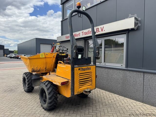 Twaithes Mach 580 wywrotka przegubowa 4x4, 3 tony, silnik Yanmar Diesel, 2016 TWAITHES Mach 580 Knik Dumper Truck 4X4  3 Ton Yanmar Diesel 2016