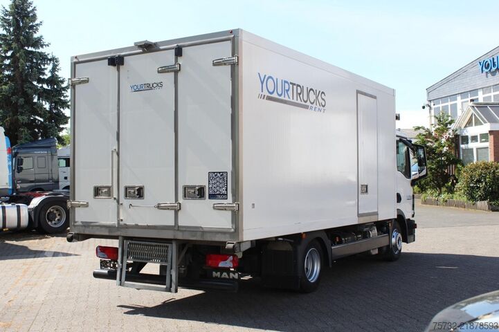 Fourgon isotherme frigorifique MAN TGL 7.160 Kühlkoffer 5m Seitentür Strom Tür+LBW