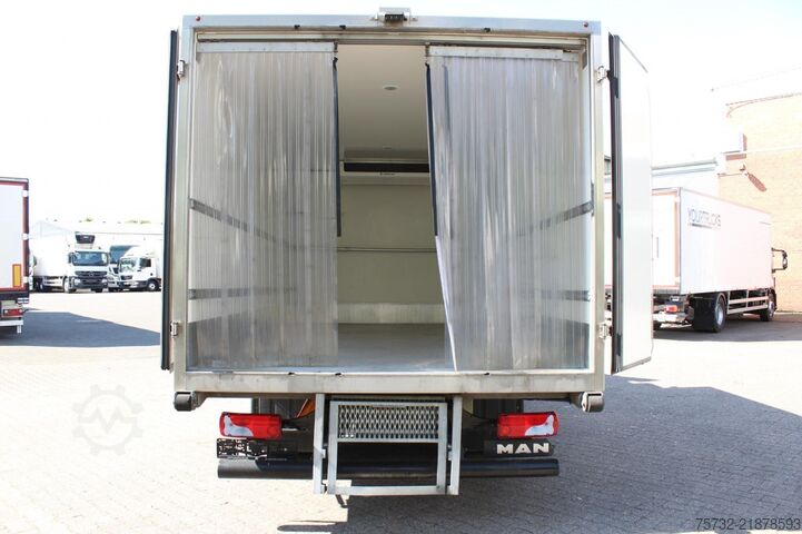 Fourgon isotherme frigorifique MAN TGL 7.160 Kühlkoffer 5m Seitentür Strom Tür+LBW