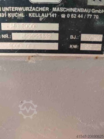 Houtversnipperaar Untha LR 1000