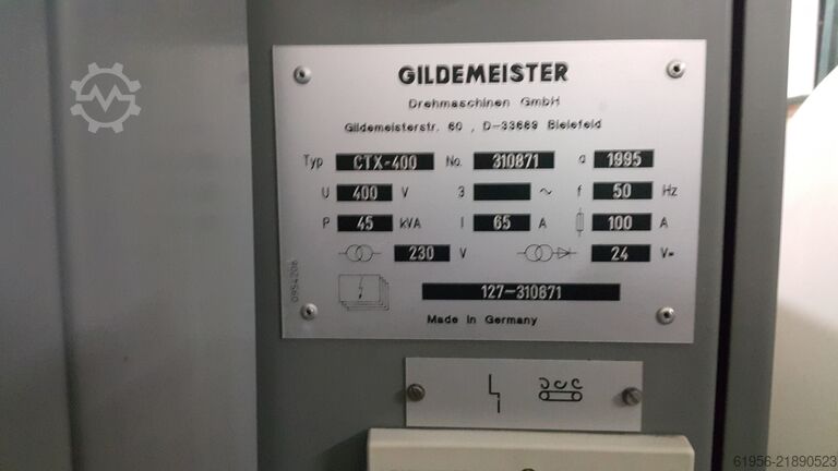CNC soustruh Gildemeister CTX 400