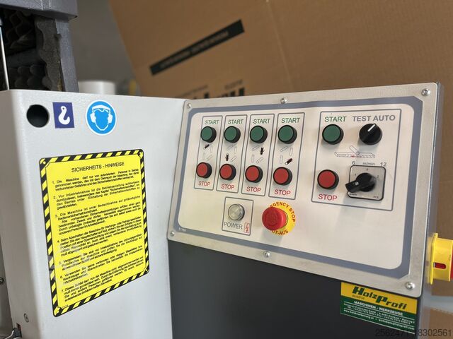 Demonstrador da plaina quadrilateral Compact VS20 N1 Holzprofi 7-VS20-N1