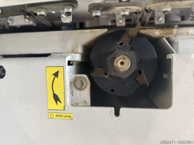 Demonstrador da plaina quadrilateral Compact VS20 N1 Holzprofi 7-VS20-N1