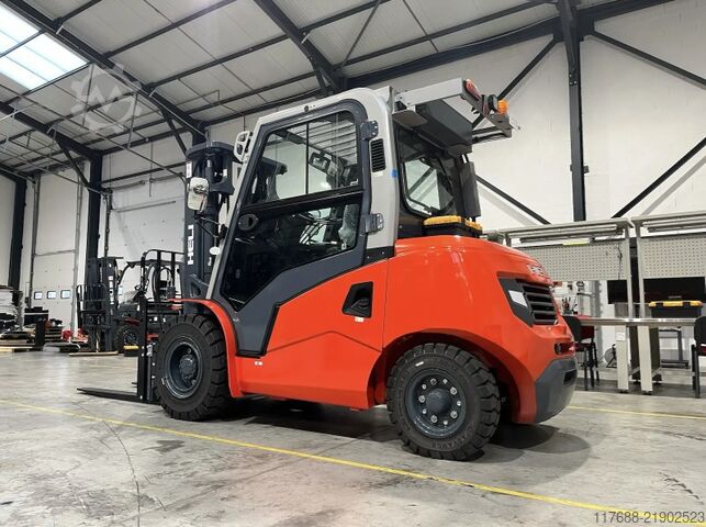 Carrello elevatore anteriore diesel Heli CPCD50- G3-5t - 4,7m Hub Triplex - Kabine Garantie