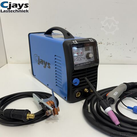 σετ συγκόλλησης Cjays TIG 200 DC Pulse