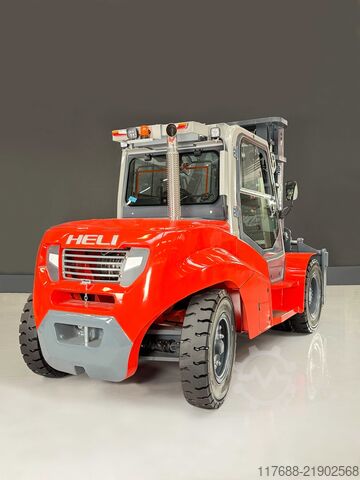 Μπροστινός φορτωτής ντίζελ Heli CPCD60-G3- 6t - 4,7m Hub - Triplex - Garantie
